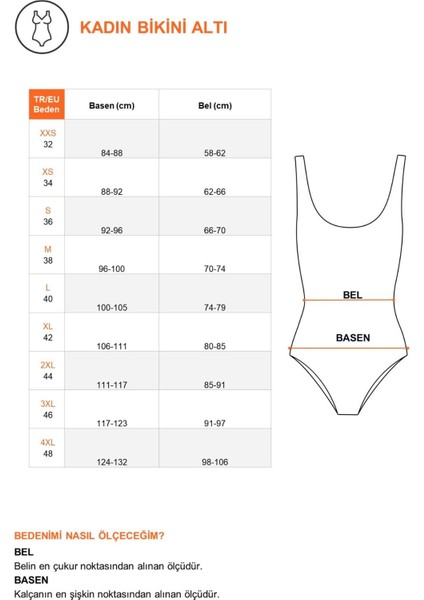 Yüksek Bel Kaplı Bikini Takım 3143 Bordo