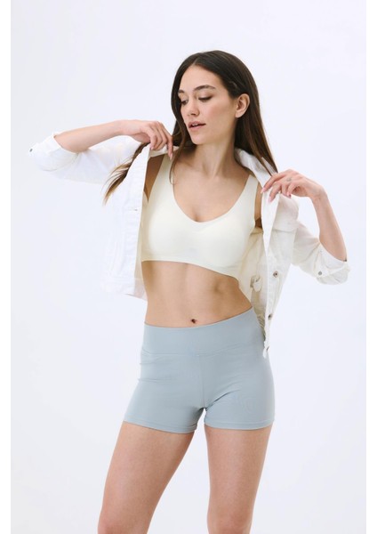 Balensiz Dikişsiz Lazer Çıkarılabilir Pedli Sütyen C26125 Ekru fırsatları