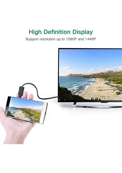 Micro HDMI To HDMI Dönüştürücü Adaptör