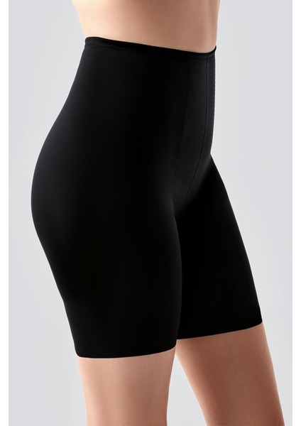 Uzun Lazer Kesim Boxer Korse 9602 Siyah fiyatları