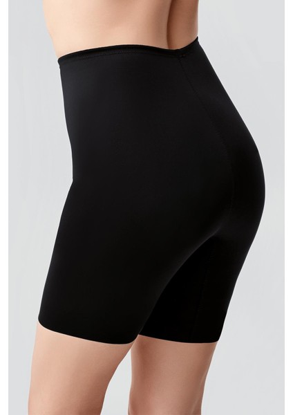 Uzun Lazer Kesim Boxer Korse 9602 Siyah modelleri