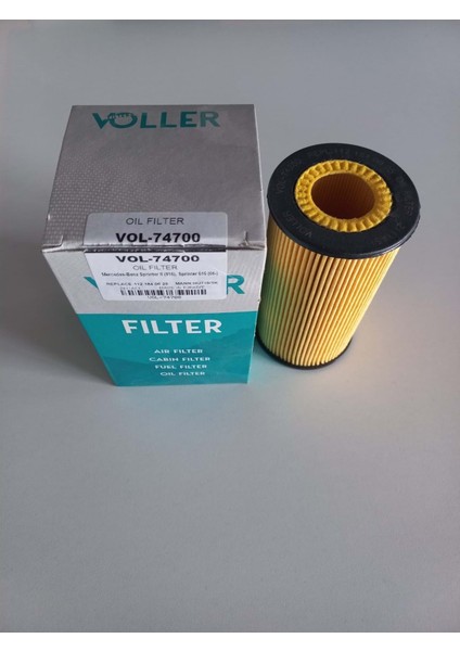 Yağ Filtresi Mercedes-Benz Sprinter Iı (916) 03->, Sprinter 616 (06-), Volt 06->, Viano 03->