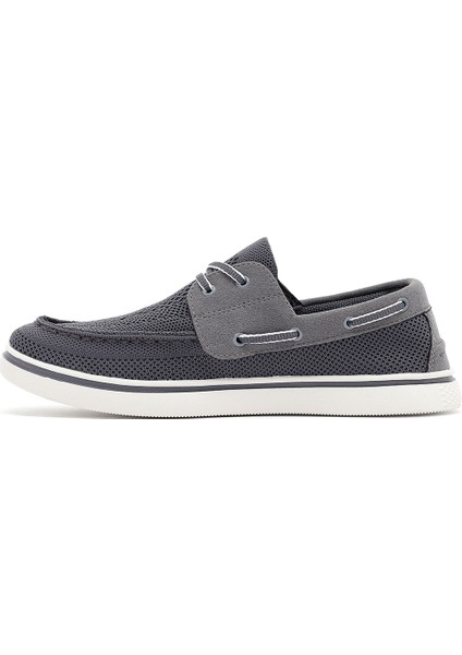 Zero Erkek Gri Bağcıklı Kumaş Casual Ayakkabı 25sfd69016f