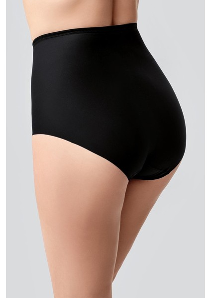 Yüksek Bel Lazer Kesim Korse Külot 9601 Siyah fiyatları