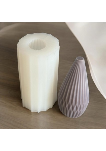 Uzun Armut Model Mum Silikon Kalıp fiyatları