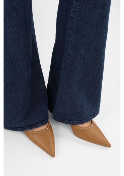 Kadın Nina Taba Cilt Troklu Stiletto fiyatları