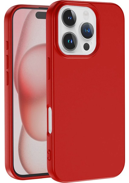 Apple iPhone 16 Pro Kılıf Lsr Içi Kadife Lansman Kapak