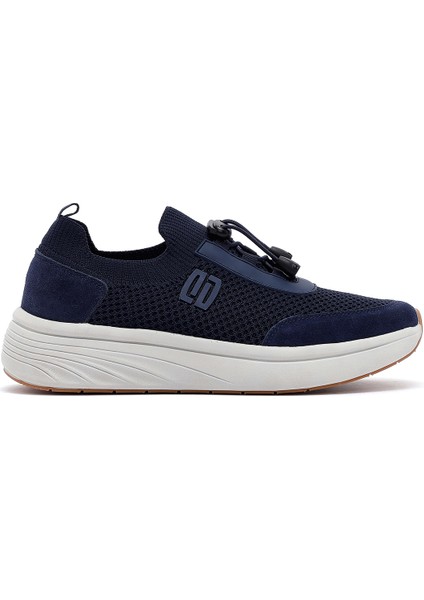 Zero Erkek Lacivert Kalın Tabanlı Kumaş Sneaker 25sfd69506f