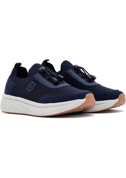 Zero Erkek Lacivert Kalın Tabanlı Kumaş Sneaker 25sfd69506f