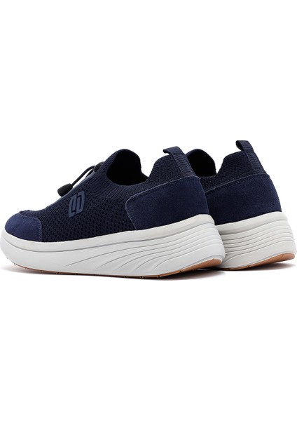 Zero Erkek Lacivert Kalın Tabanlı Kumaş Sneaker 25sfd69506f