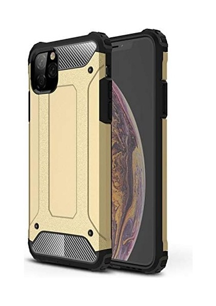 Apple iPhone 11 Pro (5.8'') Için Kılıf Rugged Armor Gold [Apple iPhone 11 Pro ile Uyumlu Kılıf - Gold]