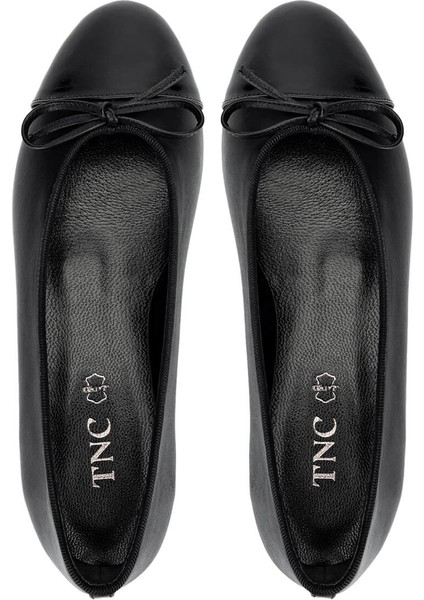 Kadın Deri Siyah Rugan Babet Ayakkabı 820 630 Bn Ayk Y25 Syh Rgn/Syh Dr indirimleri