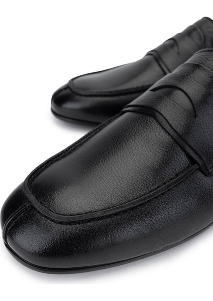 Erkek Deri Kahverengi Loafer Ayakkabı 1008 3419 Erk Ayk Y25 Kahve