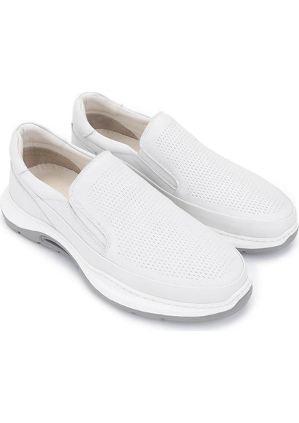 Erkek Deri Beyaz Casual Ayakkabı 298 2977-20850 Erk Ayk Y25 Beyaz Dr fiyatları