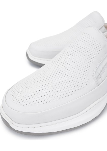 Erkek Deri Beyaz Casual Ayakkabı 298 2977-20850 Erk Ayk Y25 Beyaz Dr modelleri