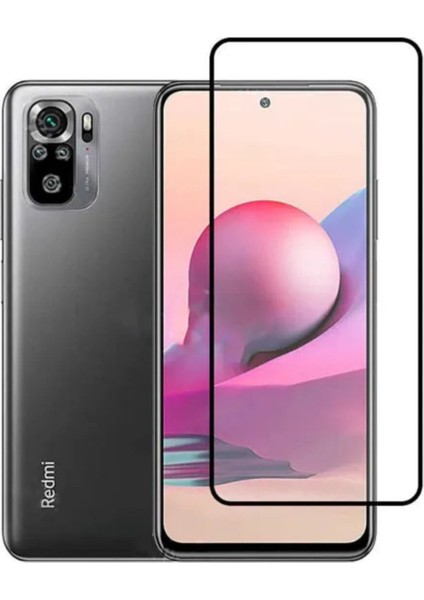 Xiaomi Redmi Note 10 Ekran Koruyucu Cam Tam Uyumlu Temperli Cam Kırılmaz Cam