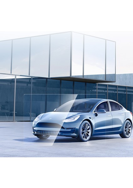 Tesla Model Y Araç Multimedya Uygulama Aparatlı Ekran Koruyucu Şeffaf fırsatları