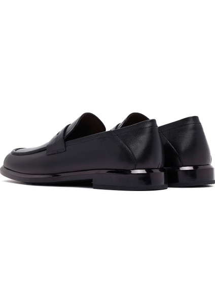 Erkek Kahverengi Deri Casual Loafer 25sfd601318
