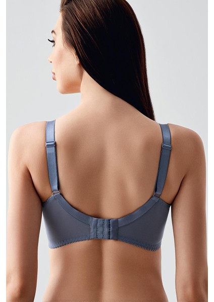 Tül Detaylı Minimizer Sütyen C12306 Koyu Mavi modelleri