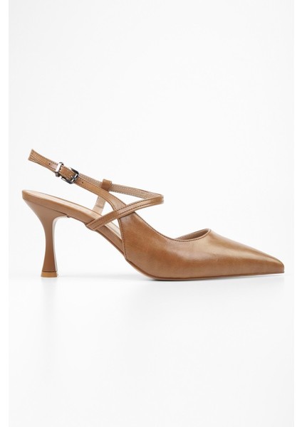 Kadın Nella Karamel Cilt Stiletto modelleri