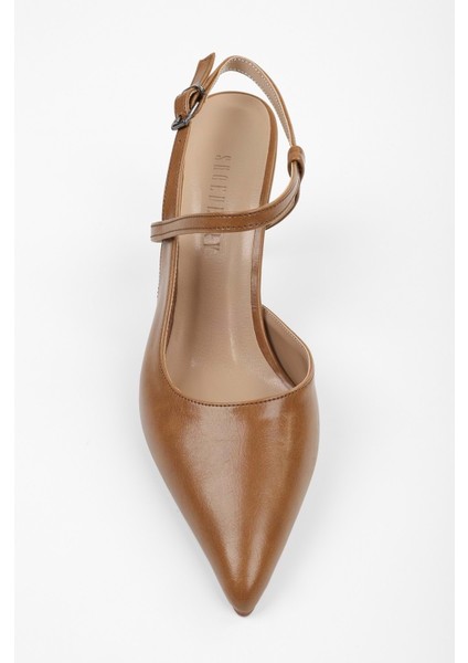 Kadın Nella Karamel Cilt Stiletto fırsatları
