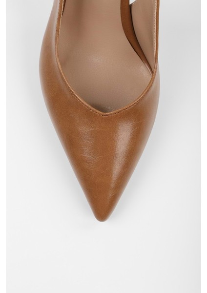 Kadın Alora Karamel Cilt Stiletto fırsatları