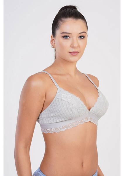 Bralet Sütyen C18130 Gri modelleri