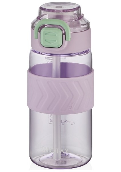 ST-7237 600ML Pipetli Tritan Matara