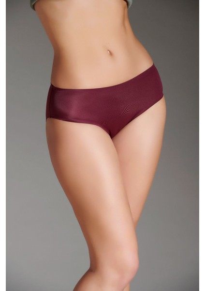 Kadın Slip Külot C11001 Bordo