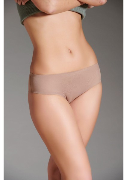 Kadın Slip Külot C11001 Vizon