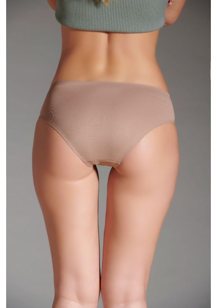 Kadın Slip Külot C11001 Vizon