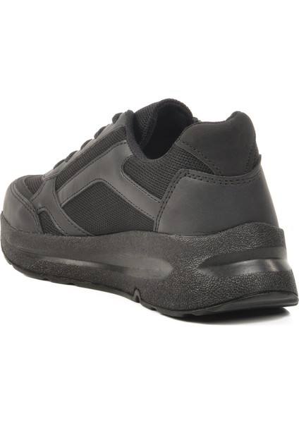 Siyah Nubuk Fileli Hafif Kadın Spor Ayakkabı 2420 G fırsatları