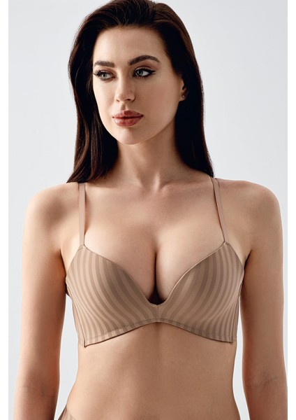 Balensiz Push-Up Sütyen C11796 Capucino