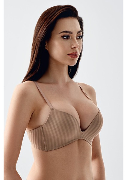 Balensiz Push-Up Sütyen C11796 Capucino modelleri