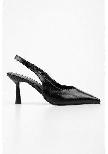 Kadın Alora Siyah Cilt Stiletto fiyatları