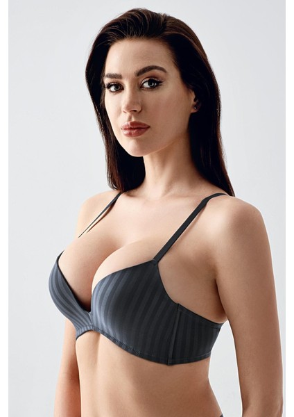 Balensiz Push-Up Sütyen C11796 Antrasit modelleri