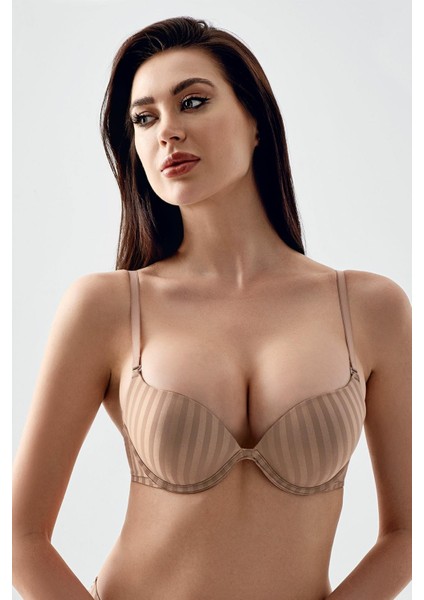 Double Push-Up SÜTYEN C17036 Capucino