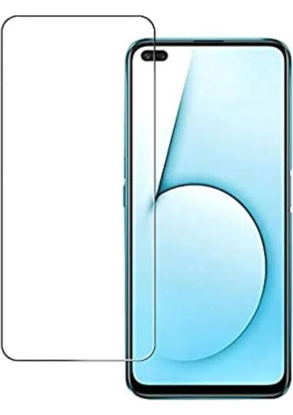 Oppo Reno 4 Lite Ekran Koruyucu Cam Tam Uyumlu Temperli Cam Kırılmaz Cam