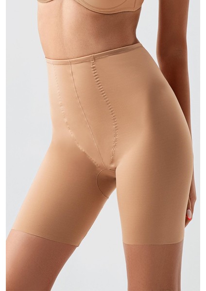 Uzun Lazer Kesim Boxer Korse 9602 Ten modelleri