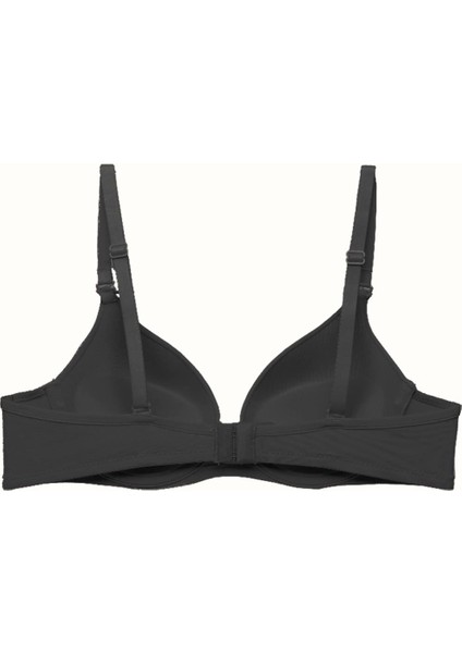 3'lü Paket Push Up Yumuşak Kaplı Örme Sütyen C37015 Siyah/ten fırsatları