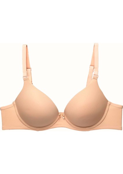 3'lü Paket Push Up Yumuşak Kaplı Örme Sütyen C37015 Siyah/ten indirimleri