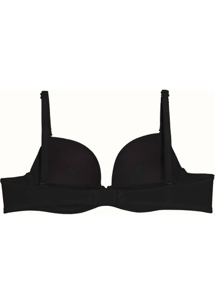 3'lü Paket Dolgusuz Yumuşak Kaplı Örme Sütyen C37025 Siyah/ten fırsatları