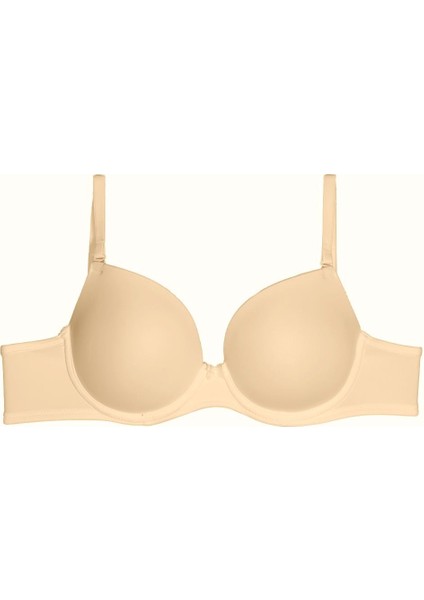 3'lü Paket Dolgusuz Yumuşak Kaplı Örme Sütyen C37025 Siyah/ten indirimleri