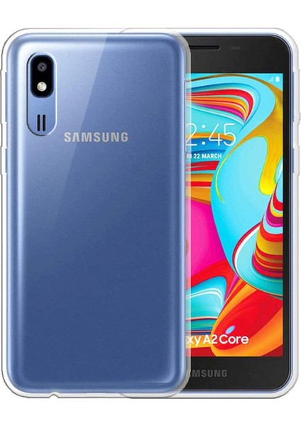Samsung Galaxy A2 Core Ekran Koruyucu Cam Tam Uyumlu Temperli Cam Kırılmaz Cam