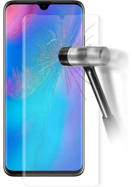 Huawei P20 Lite Ekran Koruyucu Cam Tam Uyumlu Temperli Cam Kırılmaz Cam