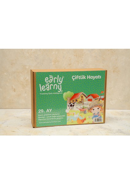 Türkçe Bebek Eğitim Seti - 29. Ay