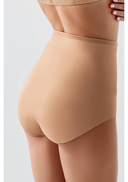 Yüksek Bel Lazer Kesim Korse Külot 9601 Ten modelleri