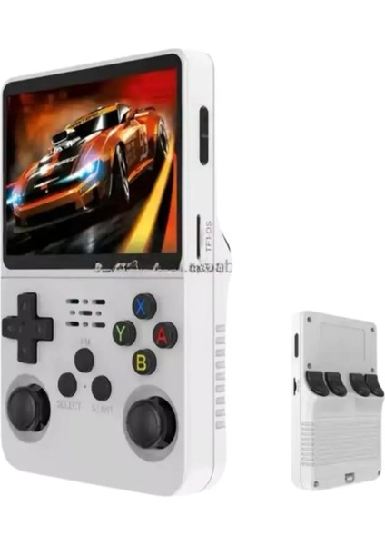 R36S Oyun Konsolu Yeni Nesil El Atarisi 64GB 15.000+ Oyun 3.5inç Hd Ekran