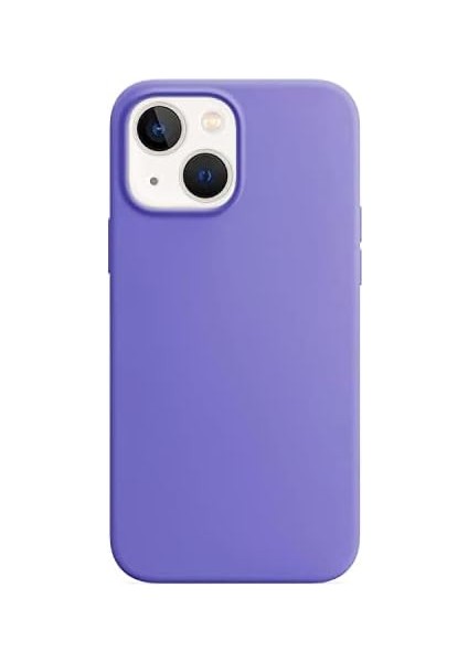 Kılıf Apple iPhone 15 Plus Için Liquid Lansman Silikon Lila [Apple iPhone 15 Plus ile Uyumlu Kılıf - Lila]