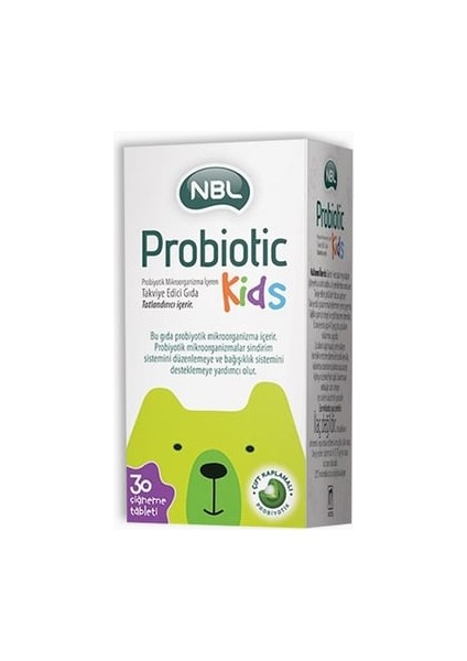 Probiotic Kids 30 Tablet 3'lü